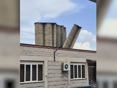 В Ереване демонтируют элеватор
