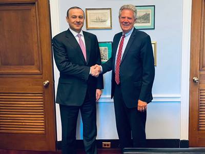 Armen Grigoryan meets with Frank Pallone