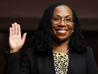 First African-American woman to officially join U.S. Supreme Court