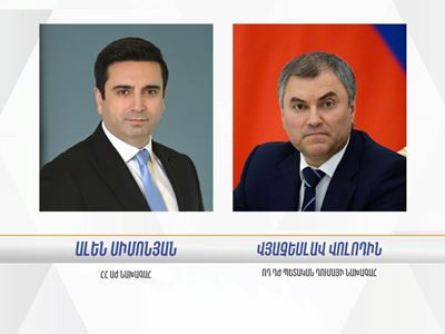 Armenian parliament speaker to leave for Moscow