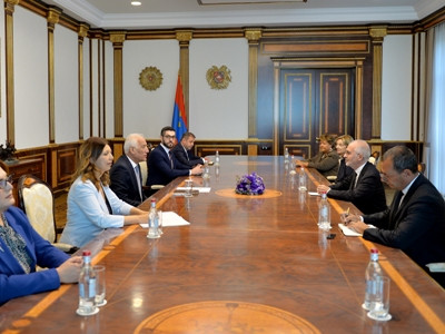 «Հայաստանը այցելությունը պատահական չէ». Վահագն Խաչատուրյանն ընդունել է Իտալիայի Վճռաբեկ դատարանի պատվիրակությանը