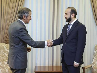 Mirzoyan to Grossi: Threats against Armenia nuclear power plant are inadmissible