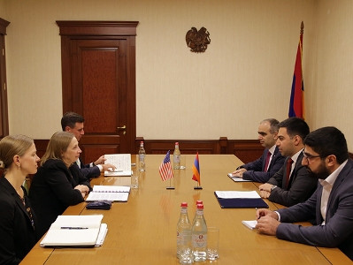 ՊԵԿ նախագահն ԱՄՆ դեսպանի հետ քննարկել է մաքսային և հարկային ոլորտներում հայ-ամերիկյան հագործակցությունը