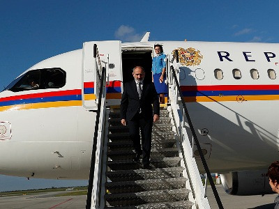 Никол Пашинян прибыл в Россию