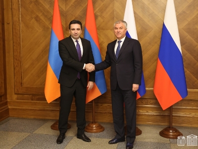 Спикер парламента Армении – председателю Госдумы: ОДКБ не смогла эффективно отреагировать на агрессию