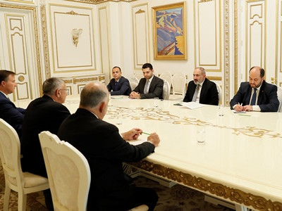 Armenian PM Nikol Pashinyan receives representatives of Armenian Assembly of America
