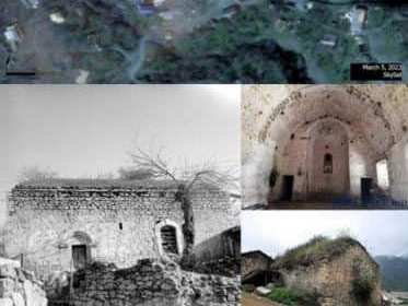 Azerbaijan levels Karabakh village church to ground