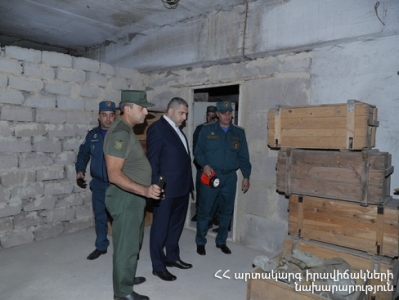 Մաքրման և կահավորման աշխատանքներ՝ ԱԻՆ ենթակայության տակ գտնվող ապաստարաններում