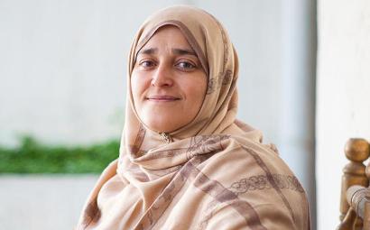 Jamilya Afghani receives Aurora Award 2022