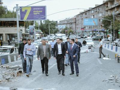 Բաղրամյան պողոտան Կասյանին կապող էստակադան արդեն բաց է և գործում է․ Տիգրան Ավինյան