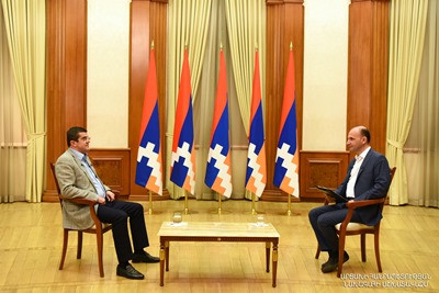 Arayik Harutyunyan: Artsakh people's right to self-determination is non-negotiable