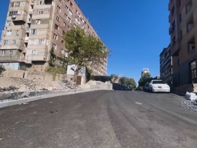Մամիկոնյանց և Արամ Խաչատրյան փողոցներն իրար կմիանան նոր ճանապարհահատվածով (վիդեո)