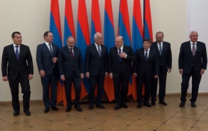 Armenia President to EEU PMs: We will manage to take another confident step by respecting mutual interests