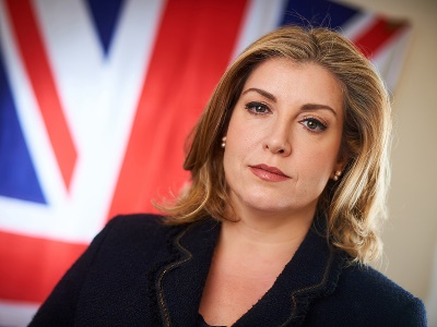 Penny Mordaunt runs for Prime Minister of Great Britain