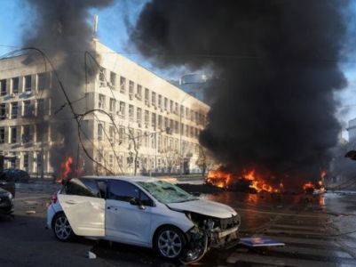 Ukrainian media report on Dnipro rocket attack