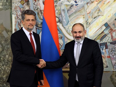 Nikol Pashinyan, Garo Paylan exchange views on Armenia-Turkey normalization process