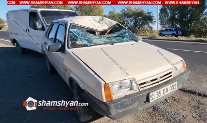 ՎԱԶ 21099-ը վրաերթի է ենթարկել հեծանվորդին. բժիշկները պայքարում են հեծանվորդի կյանքի համար. shamshyan.com