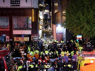 Death toll in Seoul stampede rises to 156