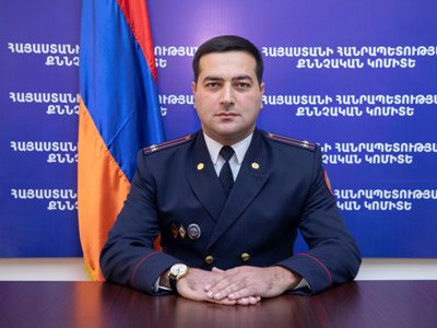 Հարություն Միքայելյանը նշանակվել է ՀՀ ՔԿ զինվորական քննչական գլխավոր վարչության 8-րդ կայազորային քննչական բաժնի պետ