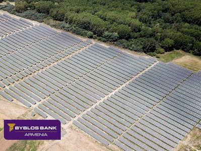 Byblos Bank Armenia finances the construction of two major solar parks