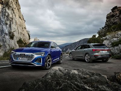Audi presents new crossovers Q8 e-tron