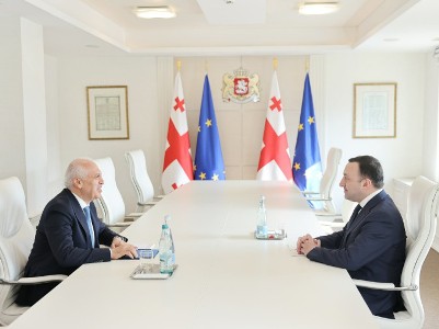Georgian PM and Armenian Ambassador discuss cooperation issues