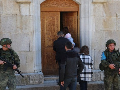 Паломники посетили древний монастырский комплекс Амарас