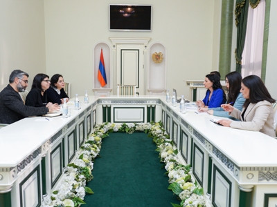 Դատախազի տեղակալ Անահիտ Մանասյանն ընդունել է ՅՈՒՆԻՍԵՖ-ի հայաստանյան գրասենյակի ներկայացուցիչներին