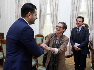 Вице-премьер Армении и посол Франции обсудили ход строительства Ведийского водохранилища