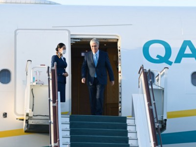 Президент Казахстана  Касым-Жомарт Токаев прибыл в Ереван