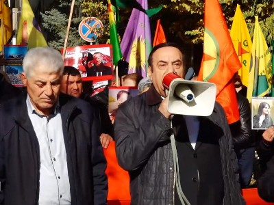 Armenia Kurdish community staging protest outside UN office