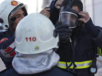 Թուրքիայում քիմիական գործարան է այրվում