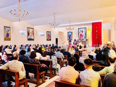 Inaugural Divine Liturgy served at first Armenian church in Spain