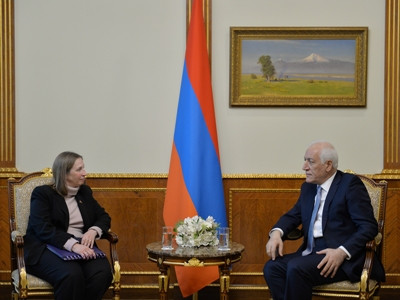 Վահագն Խաչատուրյանը հրաժեշտի հանդիպում է ունեցել Հայաստանում ԱՄՆ դեսպան Լին Թրեյսիի հետ