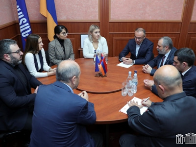 Armenia faction receives Artsakh foreign minister: Artsakh must be idea of unity of all Armenians