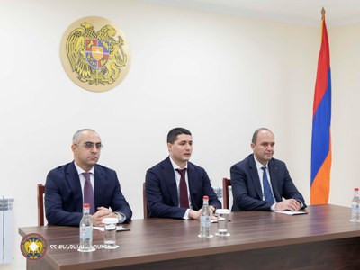 Քյարամյանը մասնակցել է ՔԿ Արմավիրի մարզի քննչական վարչության և Վաղարշապատի քննչական բաժնի նոր վարչական շենքերի բացմանը