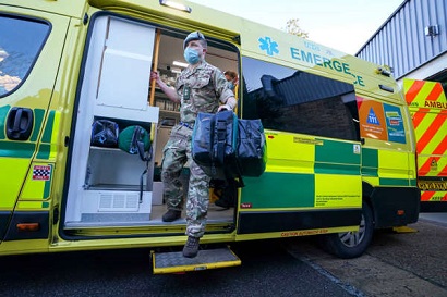 Britain to send 1,200 troops to replace striking ambulance drivers and border guards
