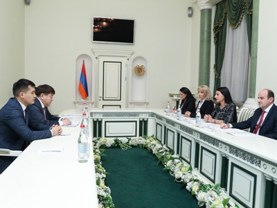 Գլխավոր դատախազի տեղակալն ընդունել է Ղազախստանի գլխավոր դատախազի տեղակալին