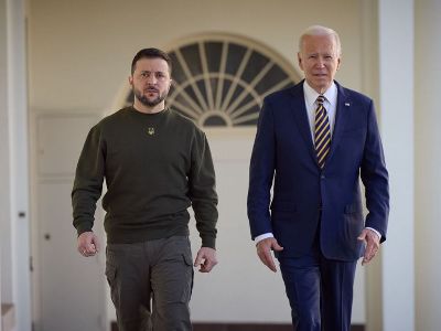 Zelenskyy after meeting with Biden: We have great news, with which I'm returning home