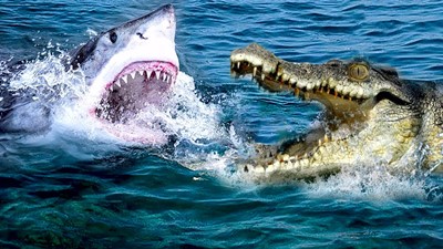 Man survives 24 hours in water teeming with sharks and crocodiles