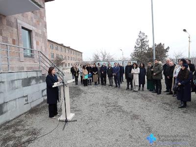 «Ազնավուր» հիմնադրամի աջակցությամբ հիմնանորոգվել է Հոգեկան առողջության պահպանման ազգային կենտրոնի մասնաշենքը