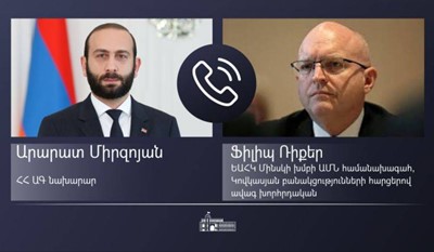 Armenian FM has phone talks with US Co-Chair of OSCE Minsk Group