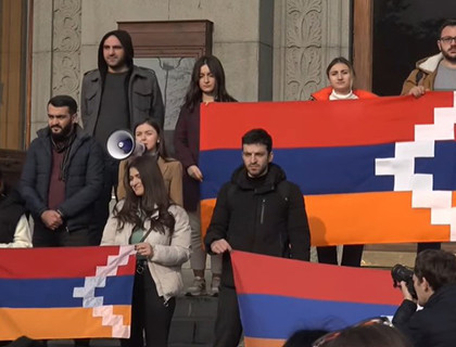 Action of solidarity with Artsakh takes place in Yerevan