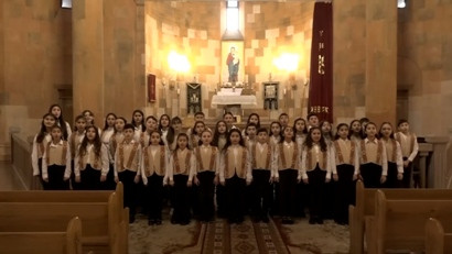 Շուշիի «Վարանդա» երգչախմբի Սուրբ ծննդյան Ավետիսը` ի նշան խաղաղության