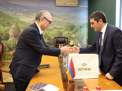 Armenian Minister of Environment and Japanese Ambassador discuss environmental cooperation programs