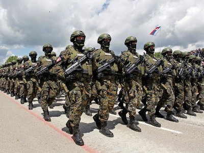 Serbian army at highest level of combat readiness