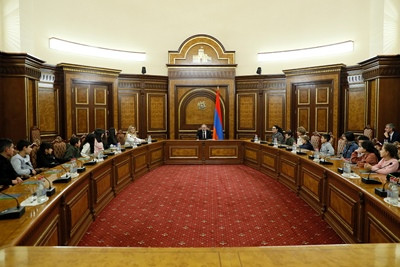 Վարչապետը հյուրընկալել է Սյունիքի մարզի մի խումբ դպրոցականների