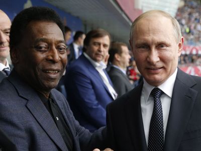 Putin expresses his condolences in connection with Pele's death