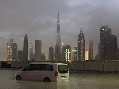 Heavy rains in UAE cause floods in some parts of the country