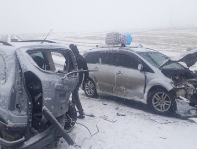 Երևան-Մեղրի ավտոճանապարհին բախվել են 3 մեքենաներ. կան տուժածներ